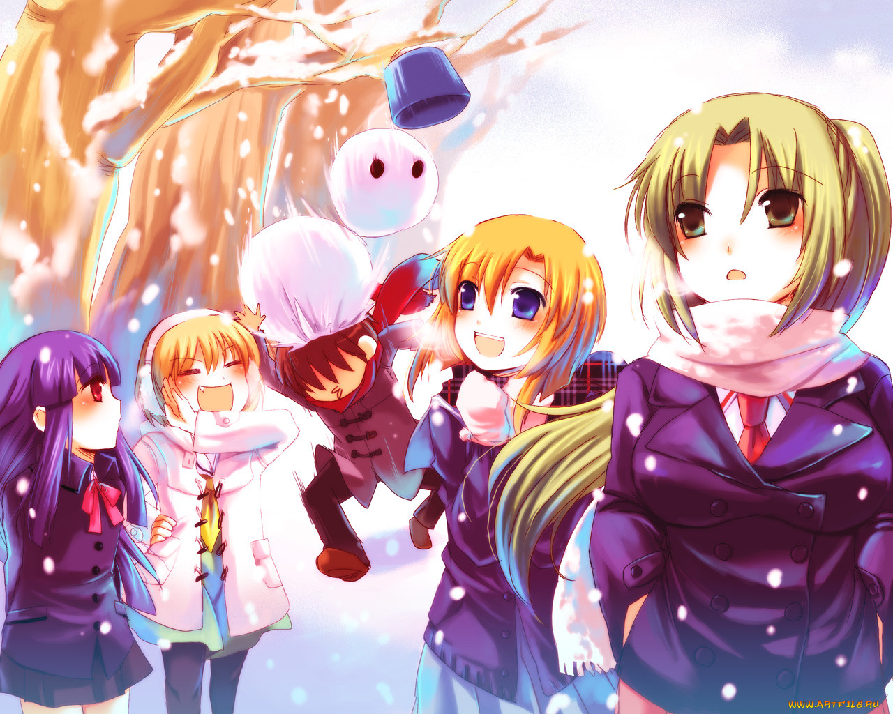 , higurashi, no, naku, koro, ni, ryuuguu, rena, sonozaki, mion, maebara, keiichi, furude, rika, houjou, satoko